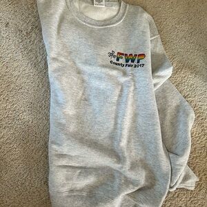 Jerzees NuBlend Gray Sweatshirt